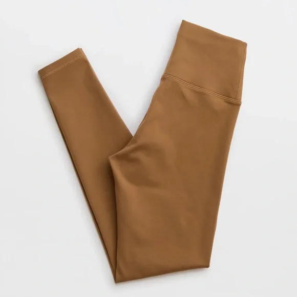 OFFLINE By Aerie The Hugger High Waisted Legging - New - Sold Out! Camel Medium - Picture 6 of 10